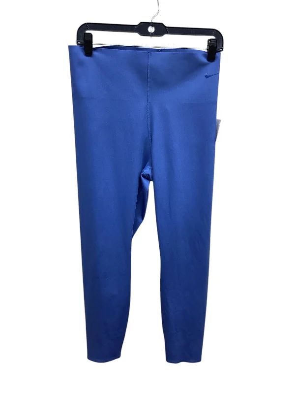 Formal wear women's trousersAthletic Leggings By Nike Apparel In Blue, Size: Xxl