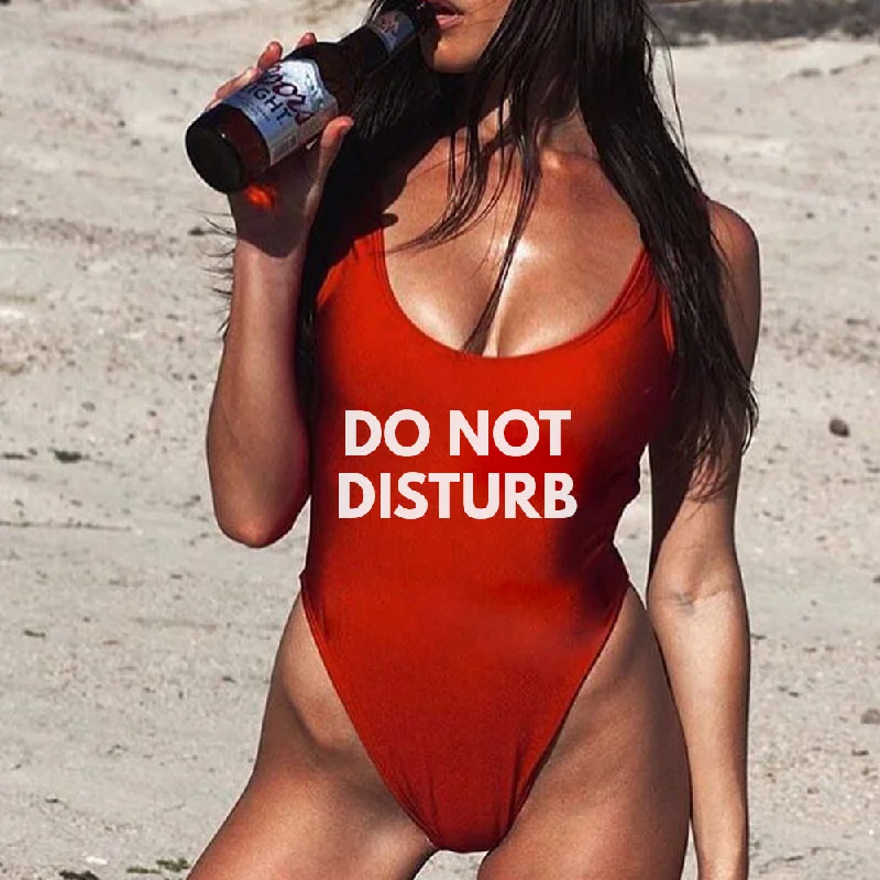 rubber swimsuitDO NOT DISTURB [SWIMSUIT]