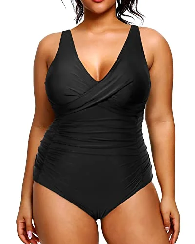 modern swimsuitTummy Control Slimming One Piece Swimsuit for Plus Size Women Stylish Swimwear