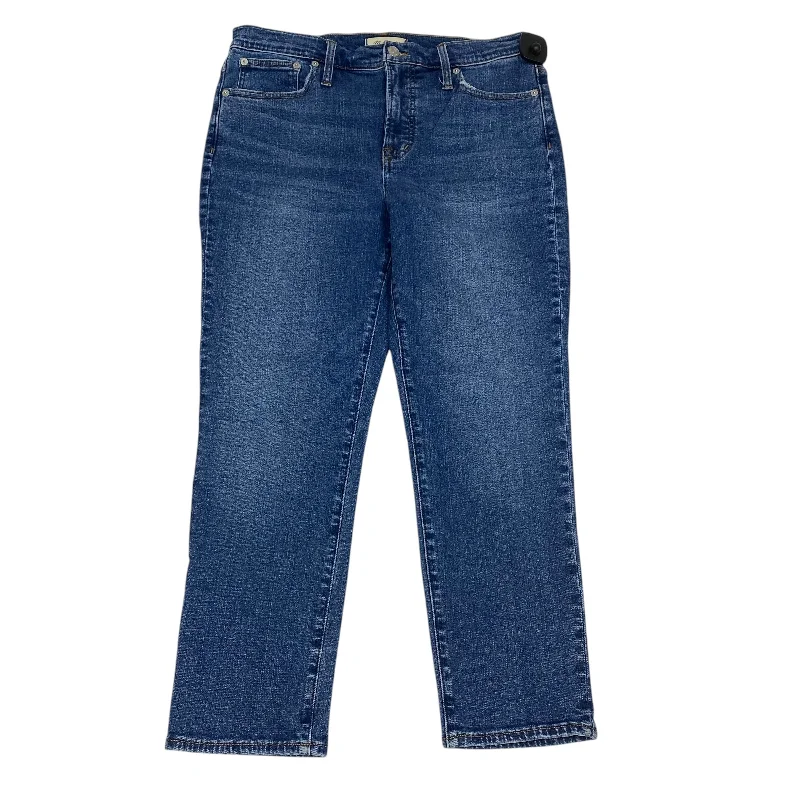 Stretch denim jeans with a low rise and fitted legs for a modern lookJeans Skinny By Madewell In Blue Denim, Size: 8p