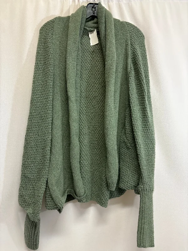 Bodycon women's sweaterSweater Cardigan By Clothes Mentor In Green, Size: Xxl