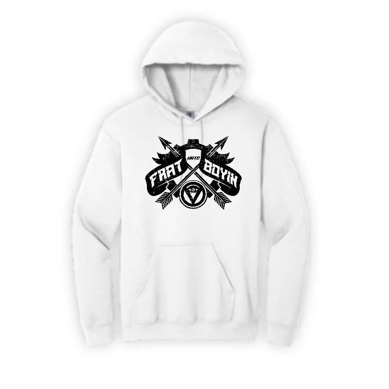 women's hooded jumpers with a scoop neckThe Logo Hoodie