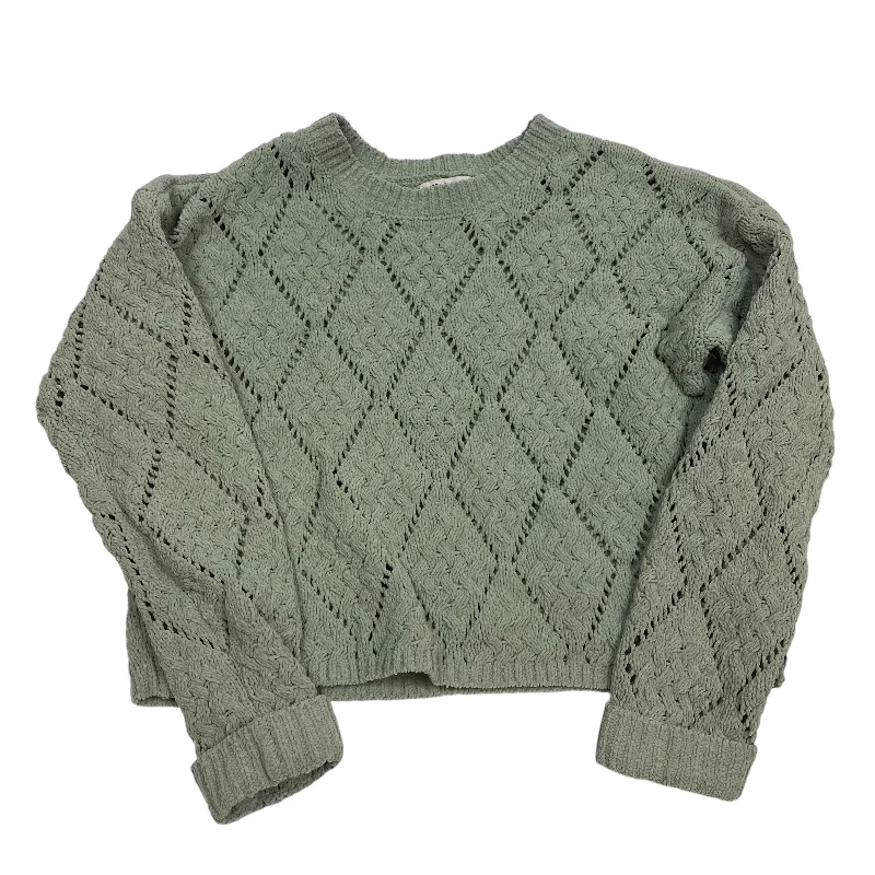 Cable-knit women's sweaterSweater By Sincerely Jules In Green, Size: S