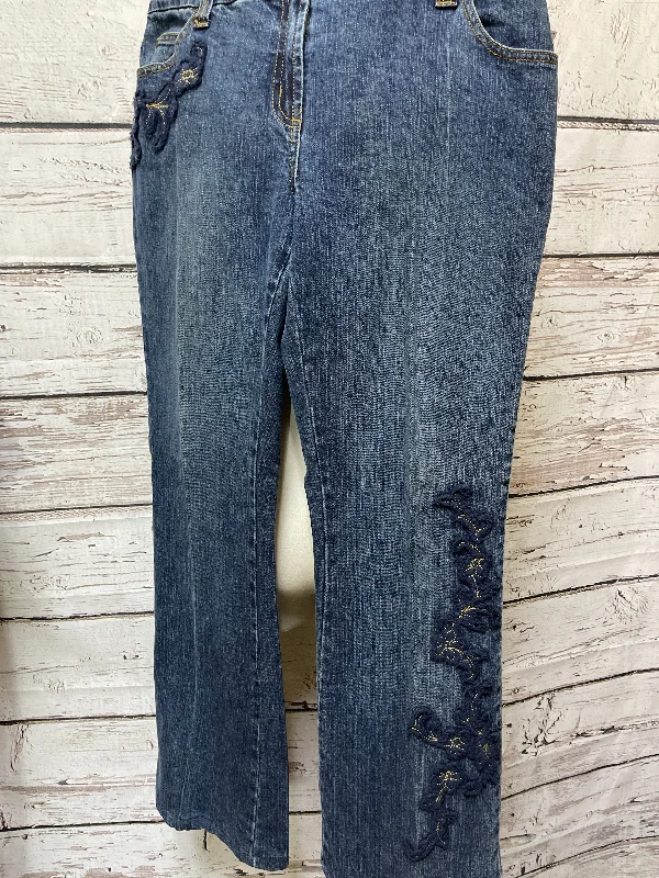 Jeans with a classic blue denim hue for timeless styleJeans Straight By Inc In Blue Denim, Size: 12