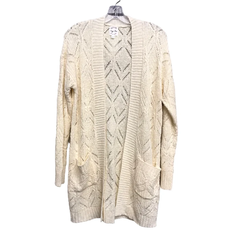 Lavender women's sweaterSweater Cardigan By Hippie Rose In Cream, Size: L