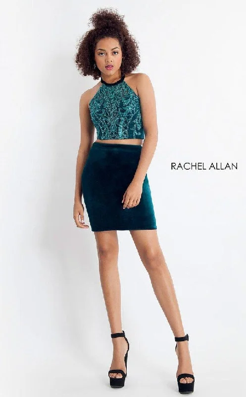 Limited edition dresses for collectorsRachel Allan Short Two Piece Homecoming Dress 4676