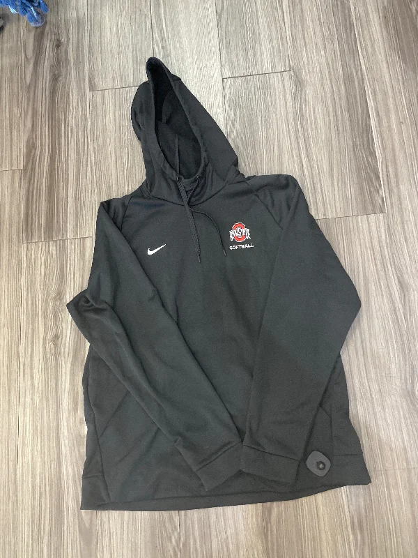 cozy women's hooded topsSweatshirt Hoodie By Nike In Black, Size: Xl