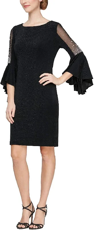 Ruched dresses for womenAlex Evenings AE8127571 Short Formal Cocktail Dress