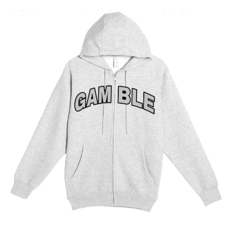 women's hooded pullovers with asymmetrical zippersGamble Full Zip Hoodie