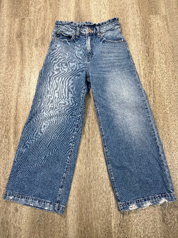 Jeans with embroidery for a touch of eleganceJeans Straight By Kancan In Blue Denim, Size: 0