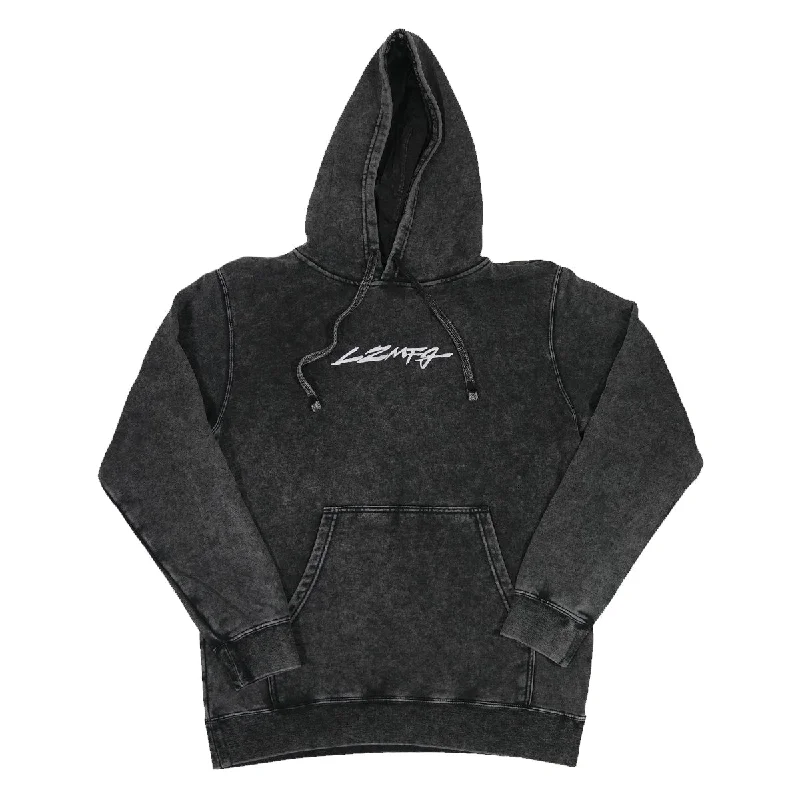 women's hooded tops with a soft touch fabricEmblem Embroidered Hoodie