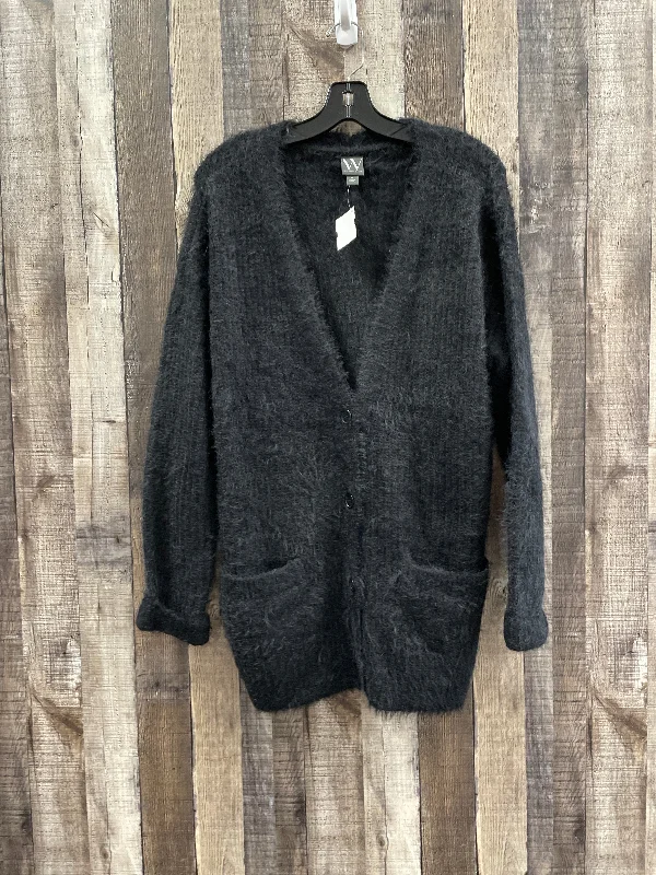 Limited edition women's sweaterSweater Cardigan By Worthington In Black, Size: M