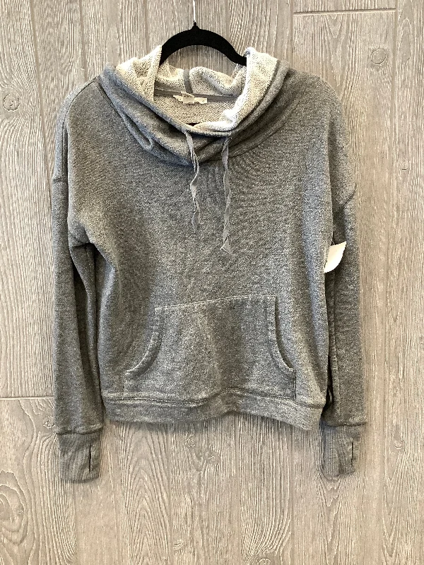 women's hooded sweaters made of polyesterSweatshirt Hoodie By Max Studio In Grey, Size: S