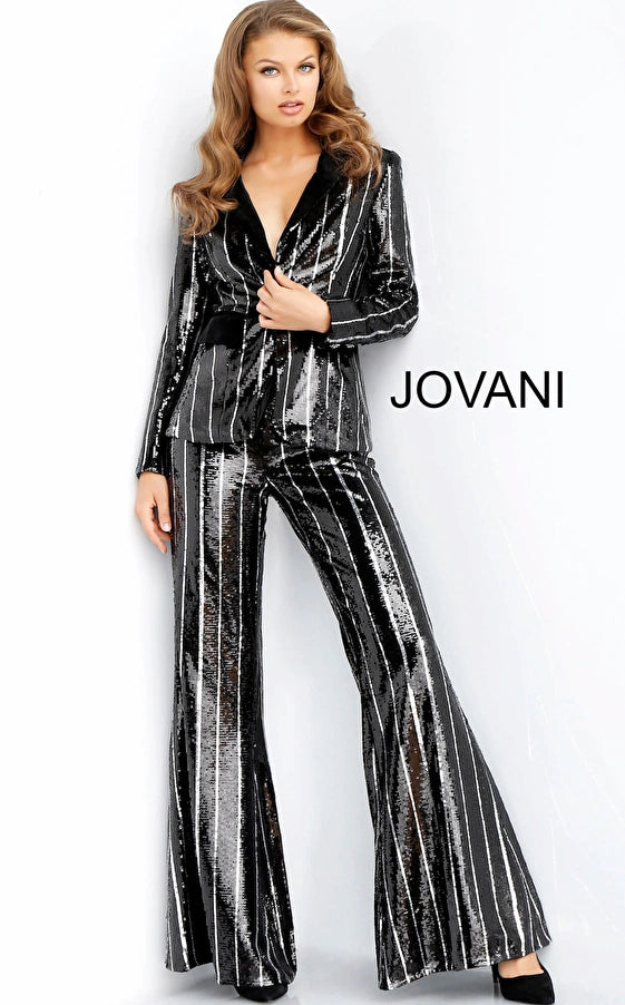 Dancewear dresses for performancesJovani 54671 Formal Evening Pan Suit