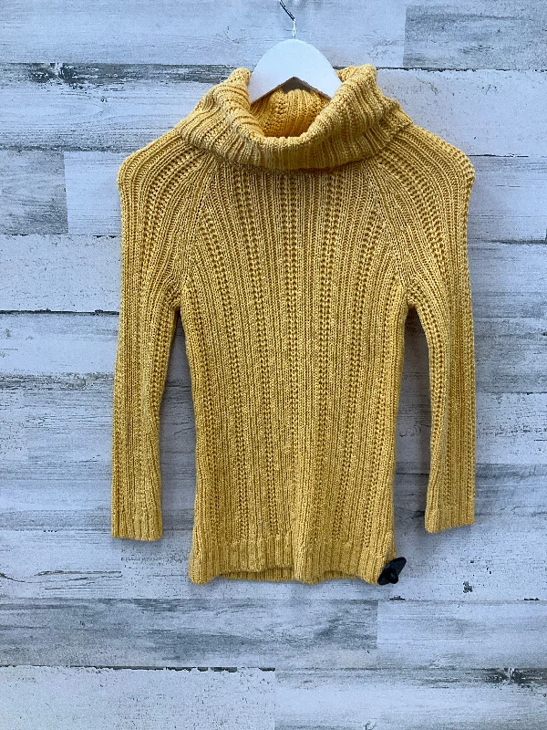 Elegant women's sweaterSweater By Loft In Yellow, Size: S