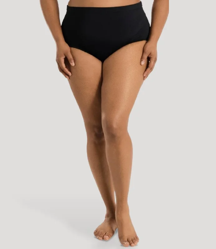 swimsuit with a sleek designAquaSport Swim Brief Black