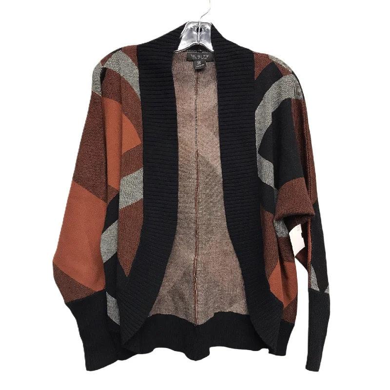 Striped women's sweaterSweater Cardigan By Rachel Zoe In Brown, Size: M