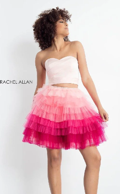 Sack dresses for womenRachel Allan Short Strapless Homecoming Dress 4596