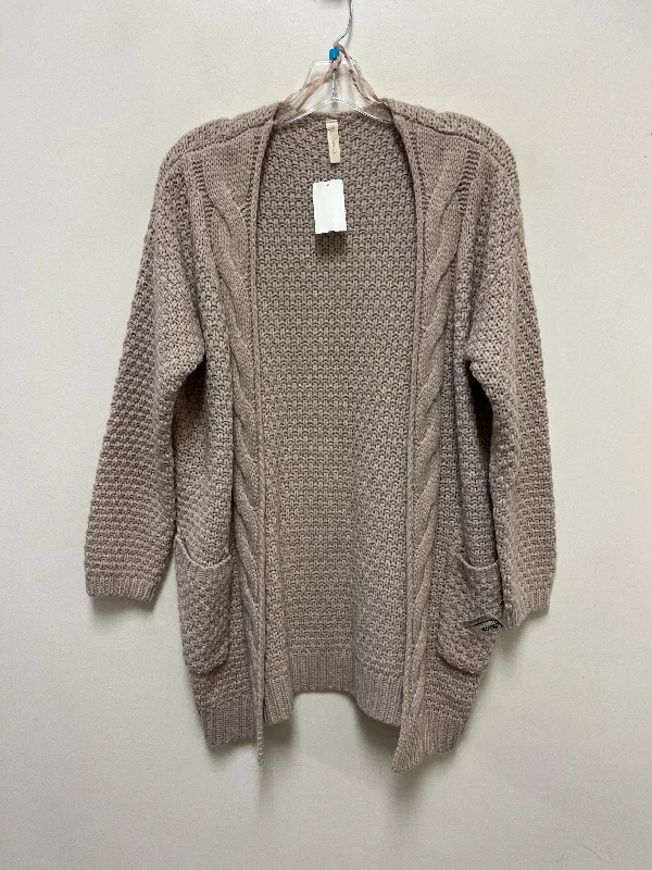 Geometric print women's sweaterSweater Cardigan By Wishlist In Grey, Size: M