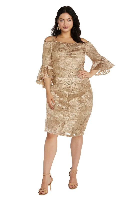 Tight-fitting dresses for womenR&M Richards 2780W Short Cocktail Plus Size Dress