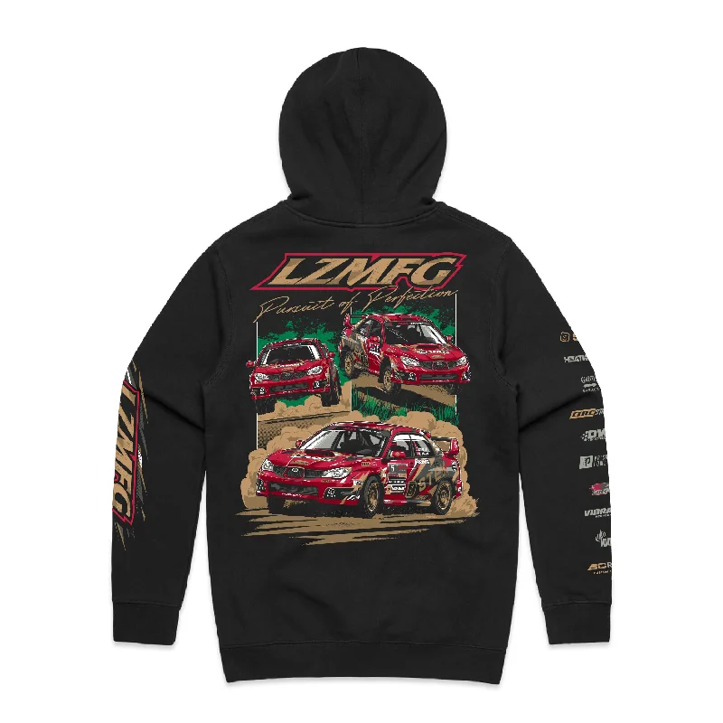 women's hooded sweatshirts with a crew neckSubaru Rally Hoodie