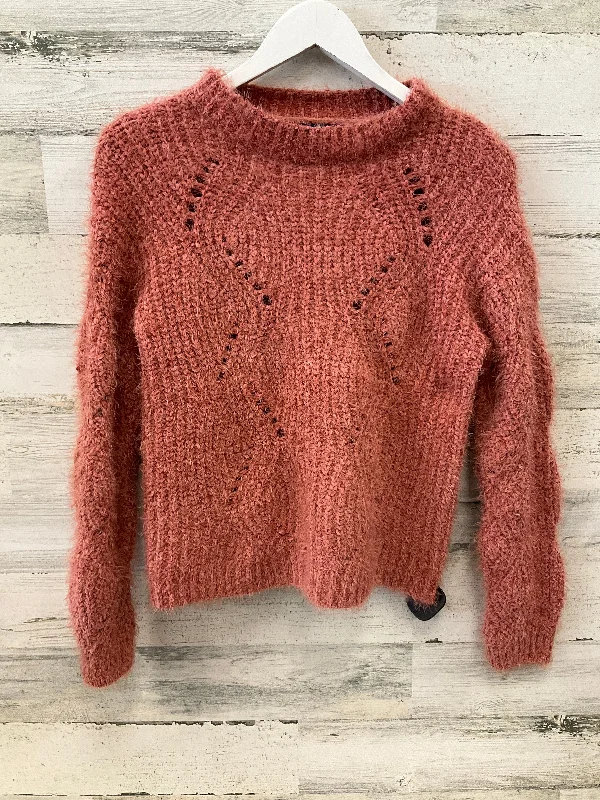 Merino wool women's sweaterSweater By Freshman In Peach, Size: S