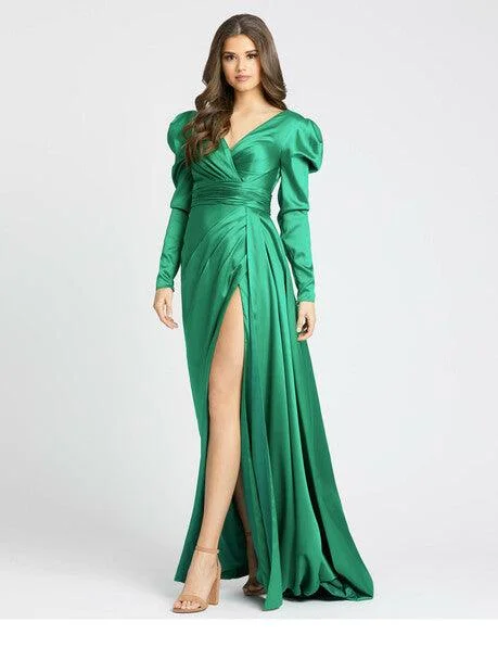 Workout dresses for active lifestylesMac Duggal 12404 Long Sleeve Formal Evening Dress