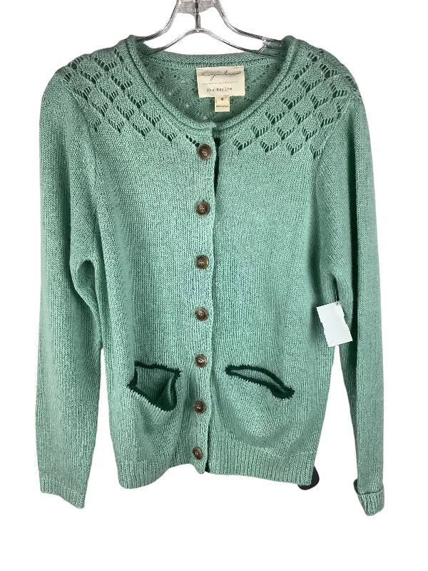 Statement women's sweaterCardigan By Cmc In Green, Size: S