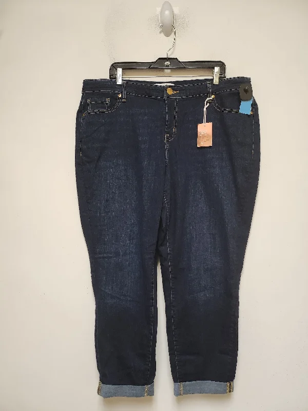 Petite jeans for shorter womenJeans Straight By Lane Bryant In Blue Denim, Size: 16