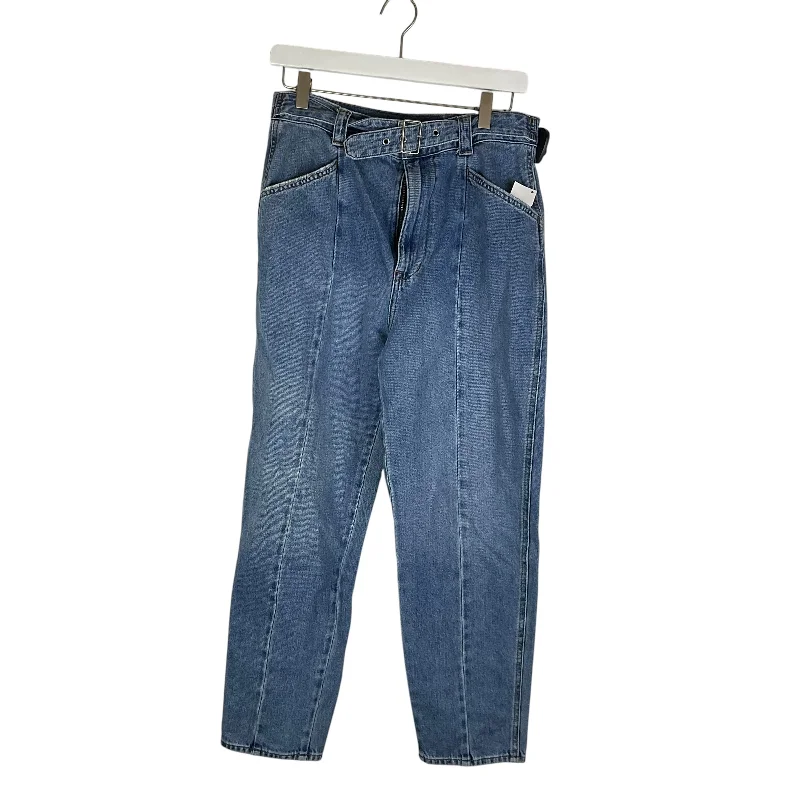 Jeans with a distressed finish for an effortless styleJeans Straight By Madewell In Blue Denim, Size: 8