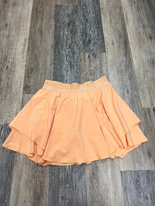 Machine-washable women's bottomsAthletic Skort By Lululemon In Orange, Size: 8