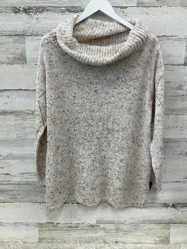 Shawl collar women's sweaterSweater By Jessica Simpson In Cream, Size: S