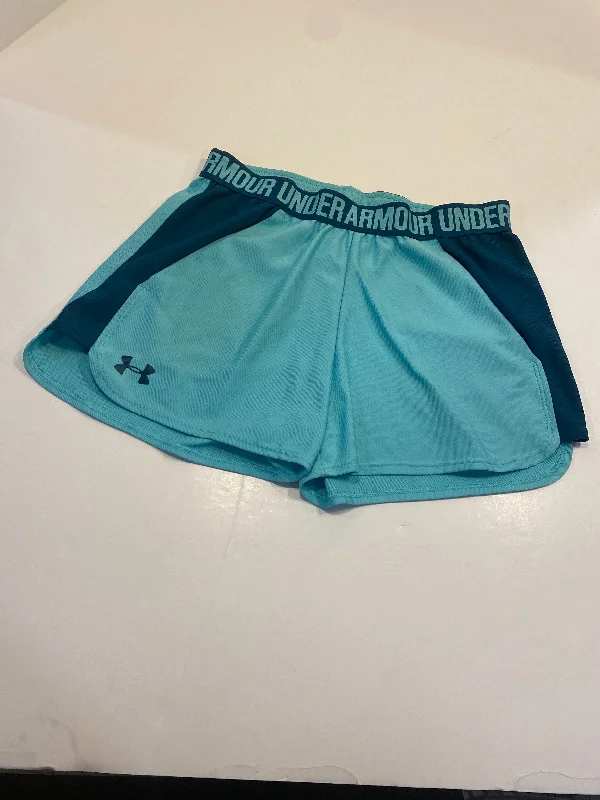 Asymmetric skirts for womenTeal Athletic Shorts Under Armour, Size S