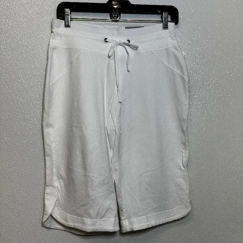 Vintage women's skirtsWhite Athletic Shorts Tek Gear, Size S