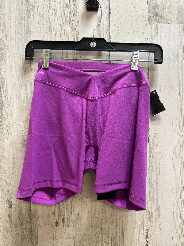 Silk women's skirtsPurple Athletic Shorts Clothes Mentor, Size L