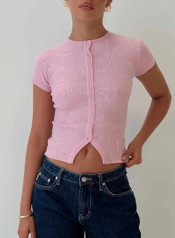 Layering women's topsSuzu Top Pink