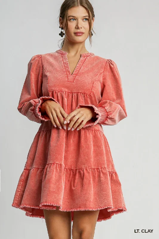 Vintage women's dressesClay Corduroy Dress