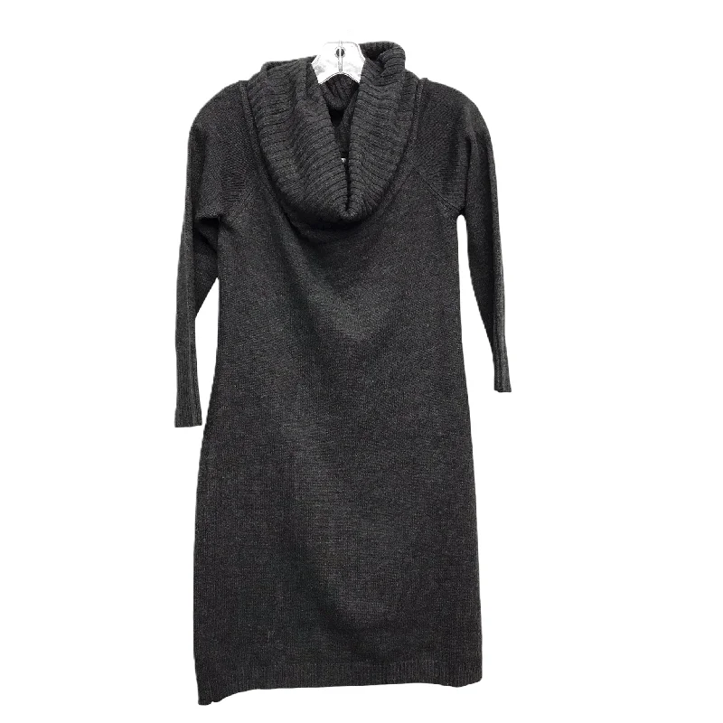 Leather dresses for womenDress Sweater By New York And Co In Grey, Size: M