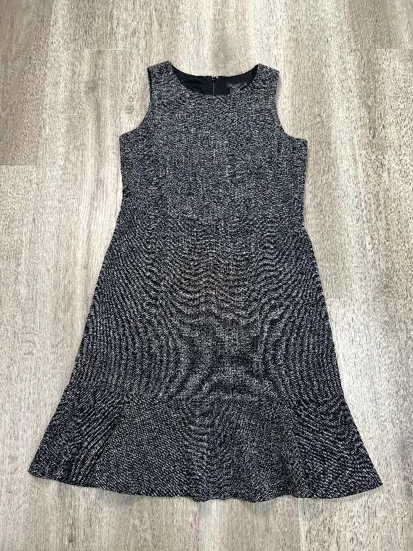 Peplum dresses for womenDress Work By Ann Taylor In Black & White, Size: Xs