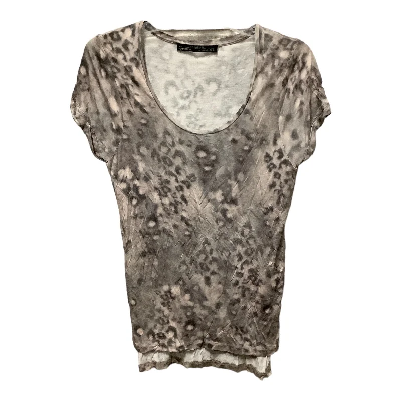 Metallic women's topsTop Short Sleeve By All Saints  Size: 6