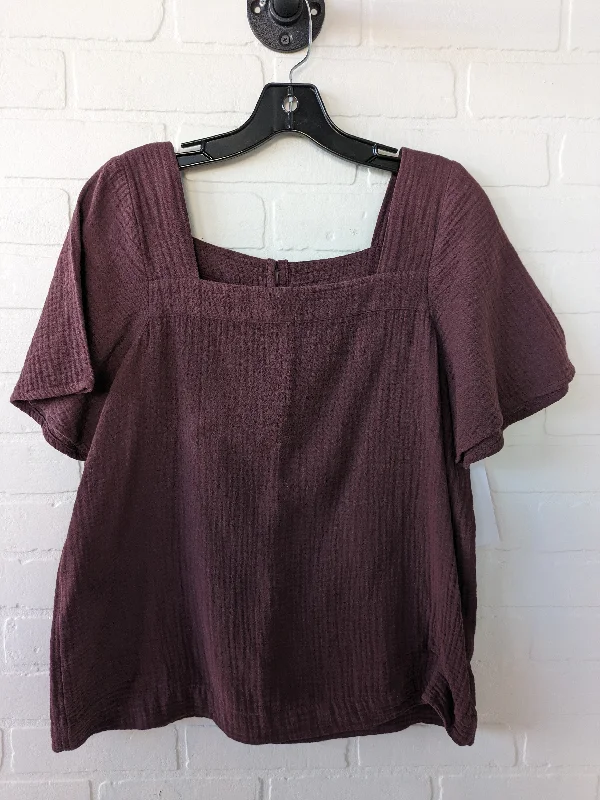 Pullover women's topsTop Short Sleeve By Madewell  Size: S