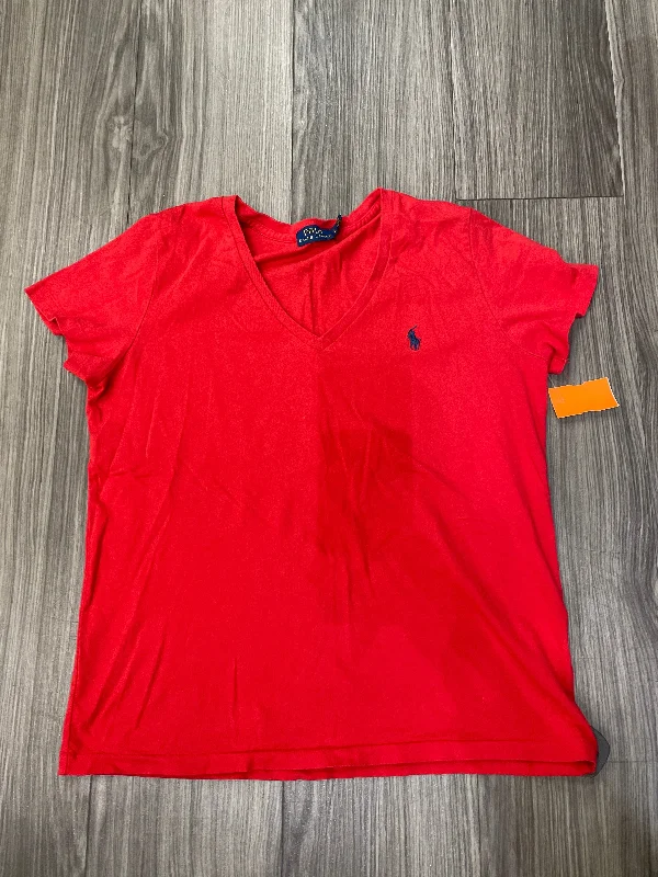 Fitted women's topsTop Short Sleeve By Ralph Lauren  Size: L