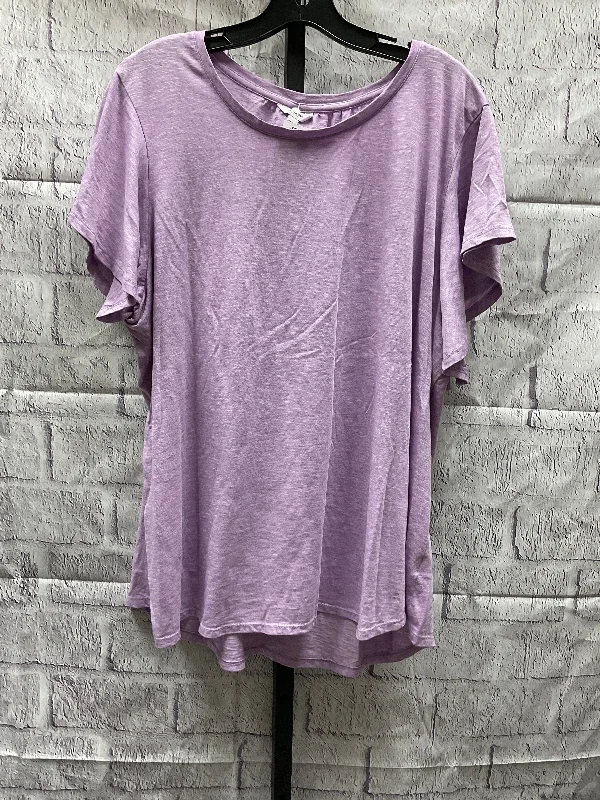 Tunic-style women's topsTop Short Sleeve By Sonoma  Size: 2x