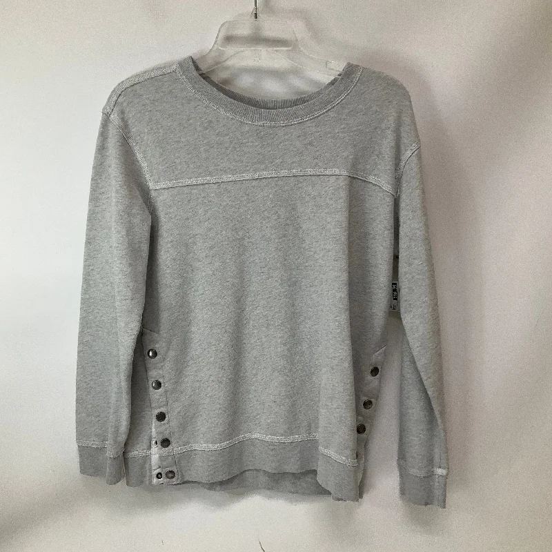 Earth-tone women's topsTop Long Sleeve By Aerie In Grey, Size: S