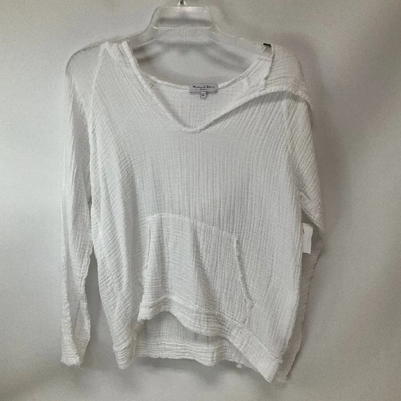 Lavender women's topsTop Long Sleeve By Michael Stars In White, Size: Xs