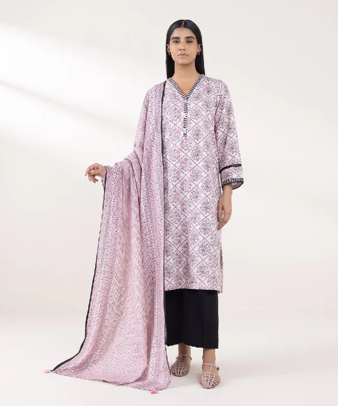 High-street women's topsPrinted Khaddar Dupatta