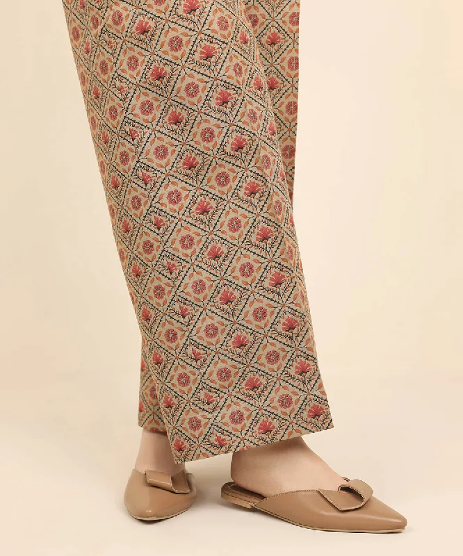 Vintage women's topsPrinted Khaddar Culottes