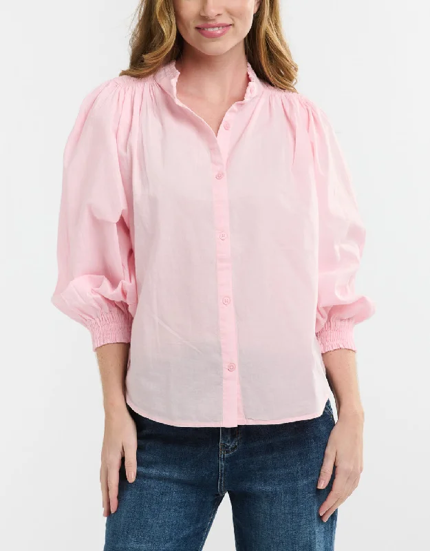 Lightweight women's topsClara Shirt - Soft Pink