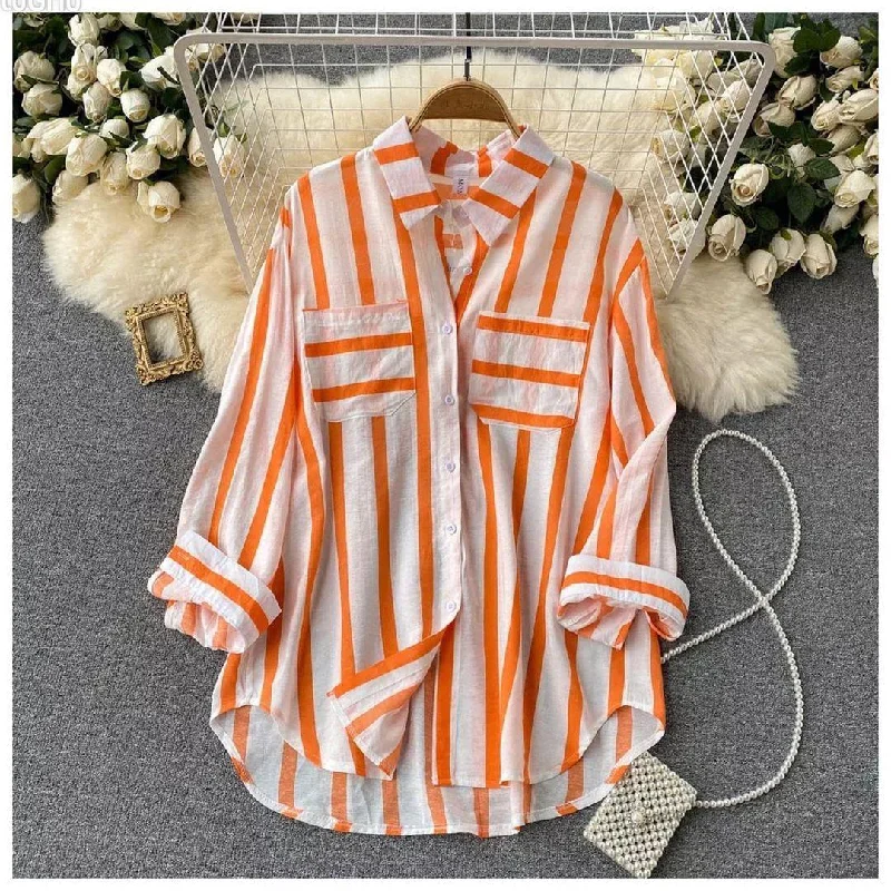 Designer women's topsIbiza Striped Holiday Shirts